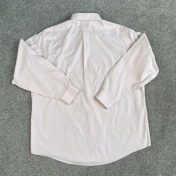 Brooks Brothers Classic Non Iron Dress Shirt Mens Supima Cotton Pink Size 18-36 - Picture 3 of 10